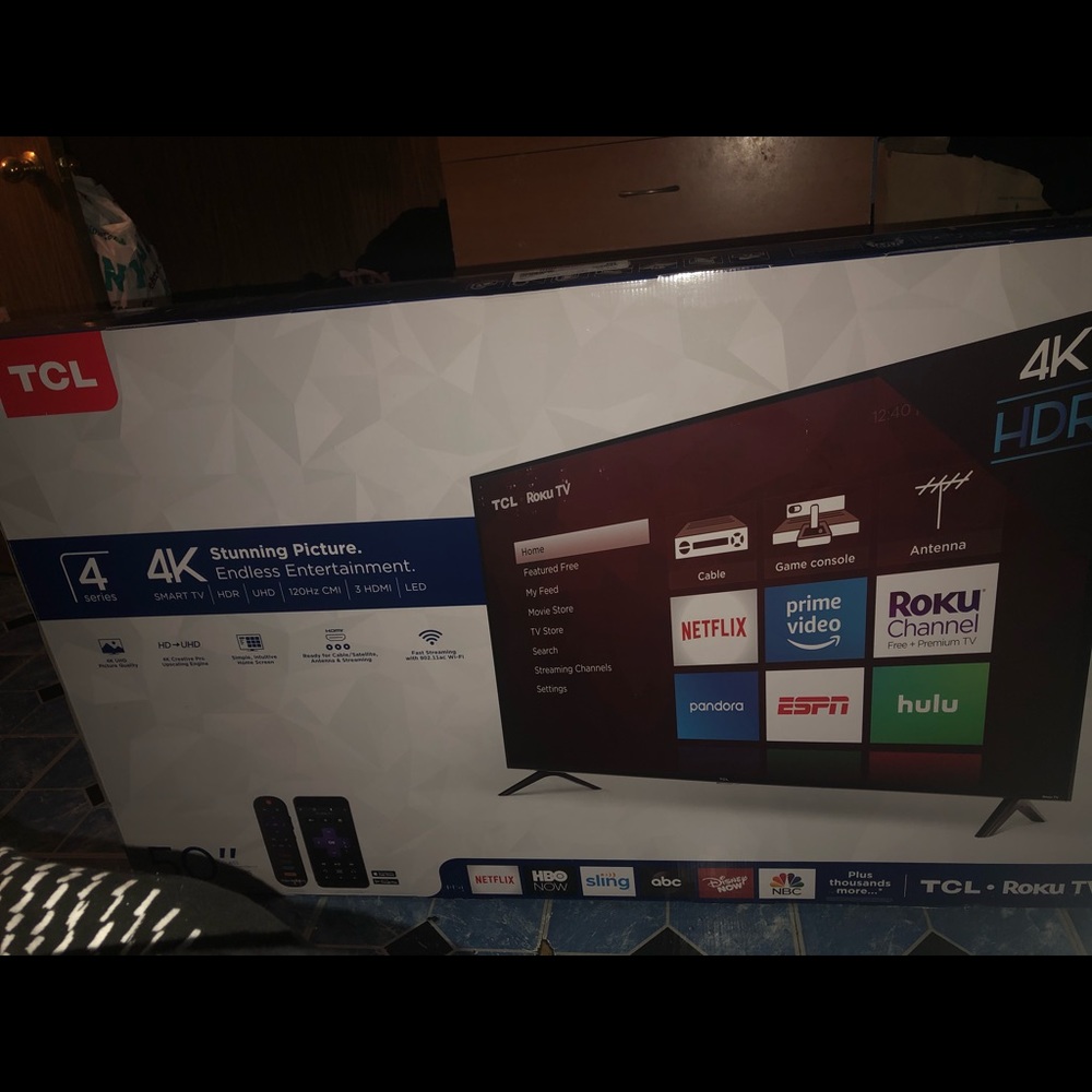 50 INCH BRAND NEW SMART TV